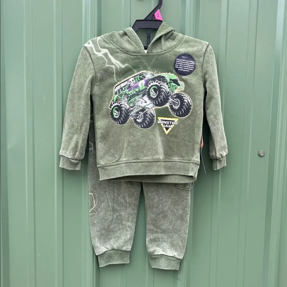 Baby Boys Graphic Hoodie & Jogger Pants Set 4, 2-Piece Sets & Pajamas Size 18M